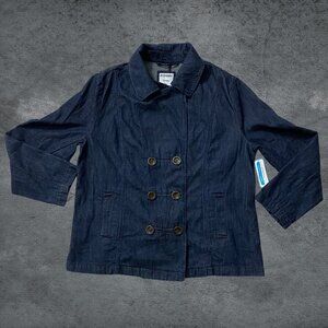 Old Navy Women's Peacoat Jeans Buttoned Size XL